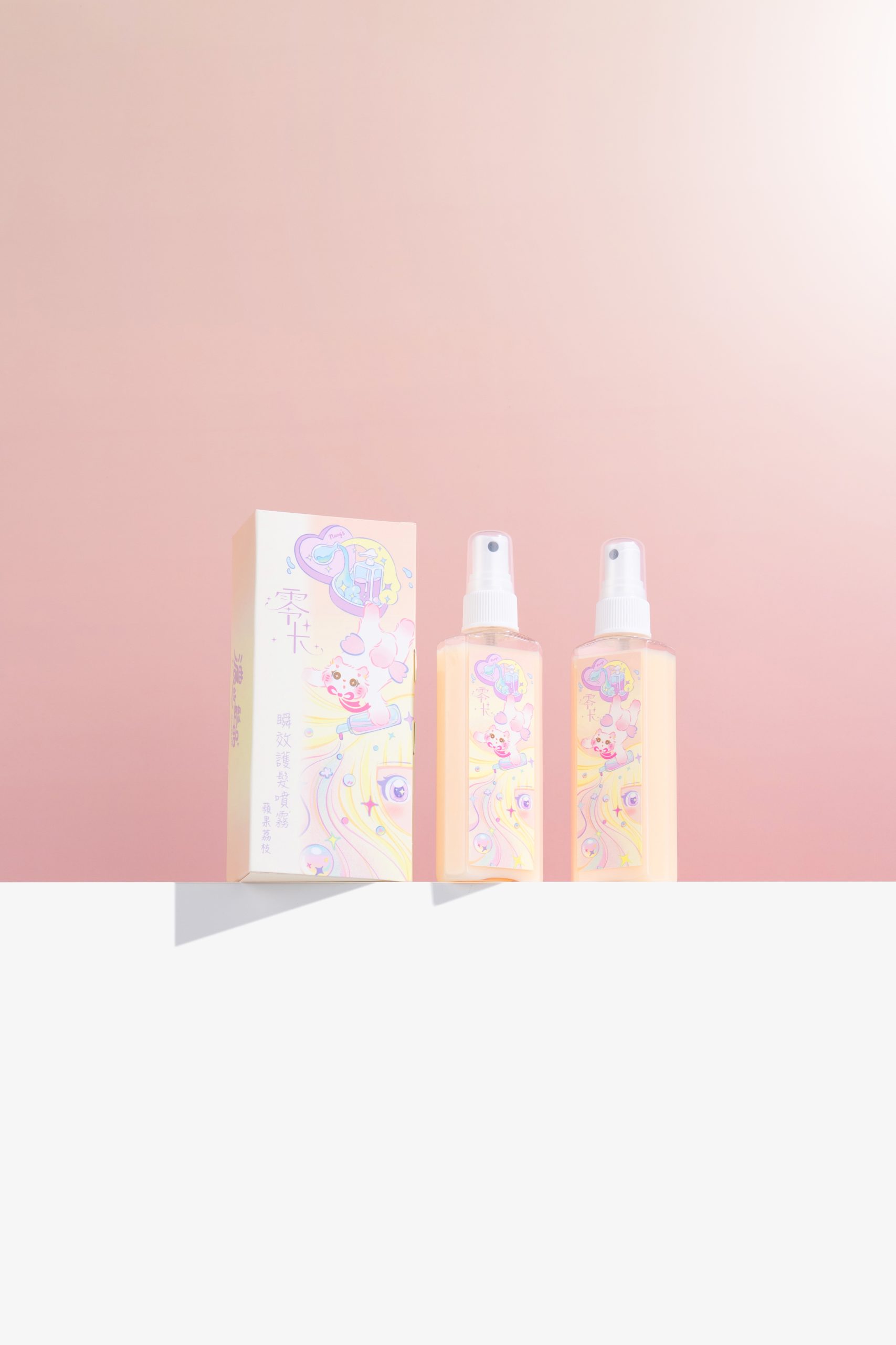 囤貨組 護髮油三罐送零卡噴霧兩種味道各一